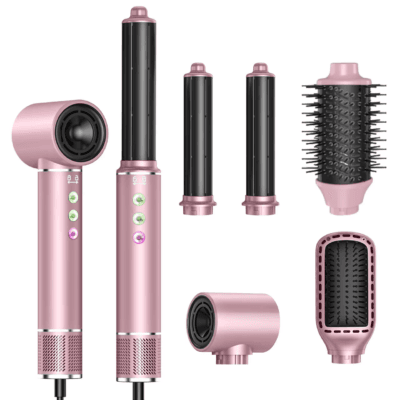 Oem Brand Multi Styler Ionic High Speed Hair Dryer Set Electric 5 in 1 Wrap Hair Dryer Hair Brushes Hot Air Brush Seche Cheveux