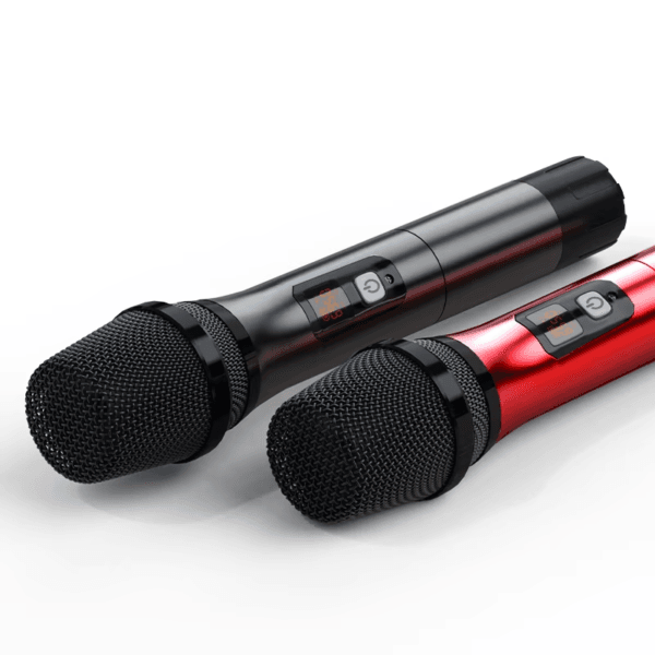 2 Cordless Microphone Professional UHF