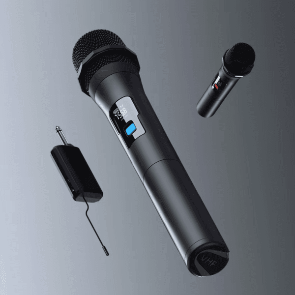 2 VHF Professional Handheld Mic