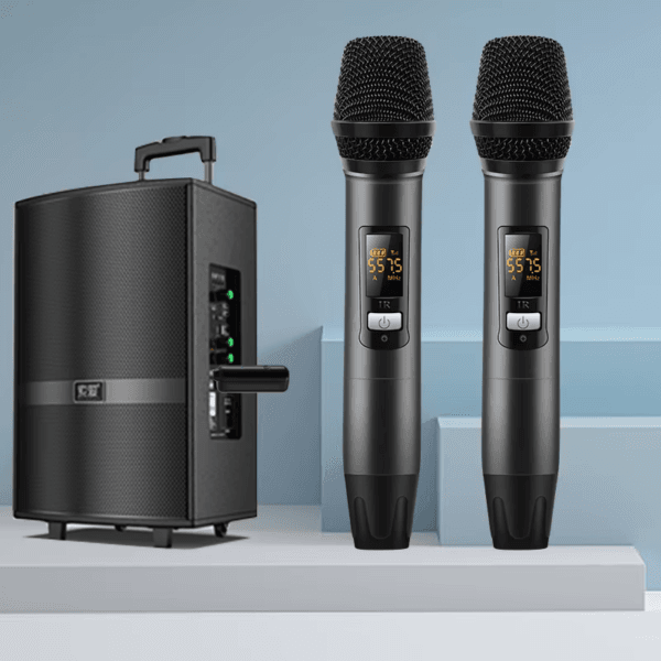 2 Voice Amplifier Handheld Microphone