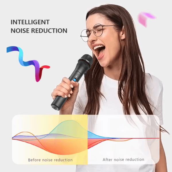 3 VHF Wireless Microphone Universal