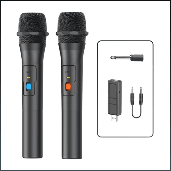 3 Vhf Wireless Microphone Handheld