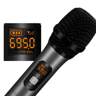 3 Wireless Microphone Professional Stage