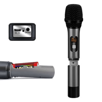 4 Wireless Microphone Professional Stage