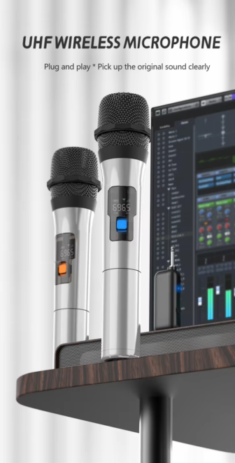 5 Dynamic twoway radio microphone