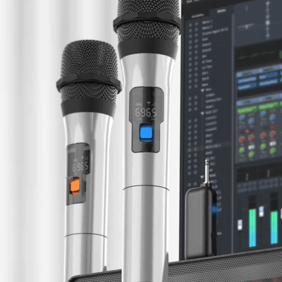 5 Dynamic twoway radio microphone