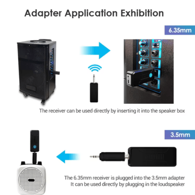 6 Wireless Microphone Professional Stage