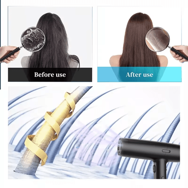 8 Professional Hair Dryer High Power Electric