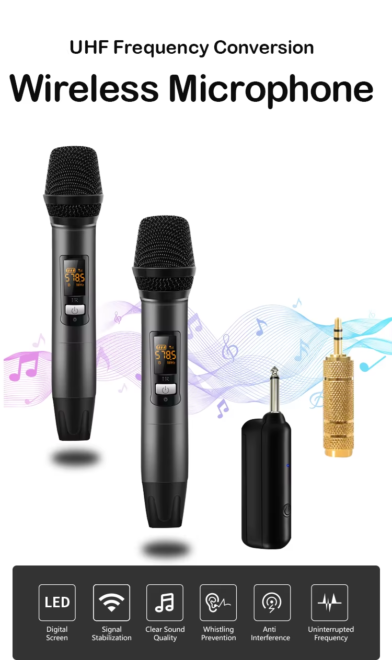 9 Voice Amplifier Handheld Microphone