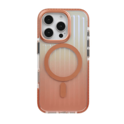 Unique Design 4.5 Level Anti Yellow Magnetic Upgraded Air-cell Bumpy Suitcase Pattern Corner Protection Phone Case for iPhone 16