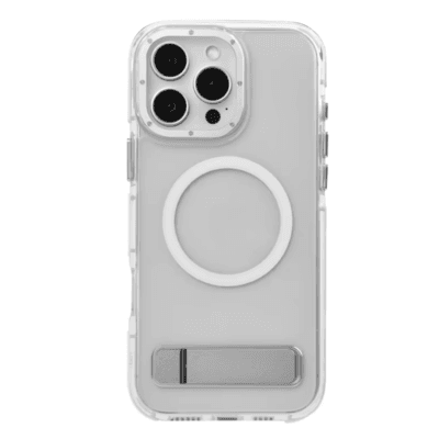 2025 Designer Magnetic Case for iPhone 16 Pro Max TPU PC Combo Hard Phone Cover With Metallic Stand for iPhone 16 Pro Max