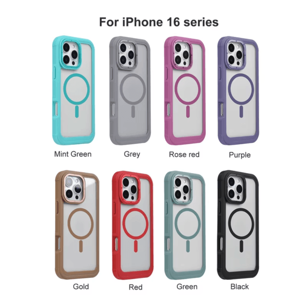 1 New Design Transparent 2 in 1 Anti