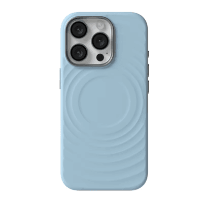Luxury Waveform Baby Skin Soft Touch Anti-fingerprint Shockproof Liquid Silicone Magnetic Phone Case for iPhone 16 Pro Max