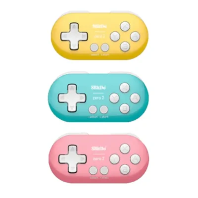 8BitDo Zero 2 Wireless Gamepad Game Controller For Nintend Switch Rasp PI Steam Win MacOS Gamepad Joystick