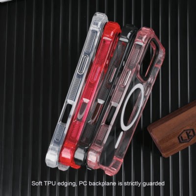 10 Shockproof Clear Magnetic Phone Case