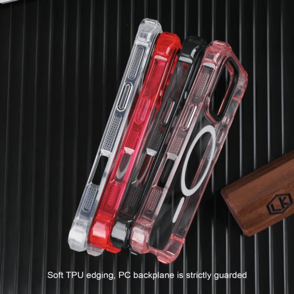 10 Shockproof Clear Magnetic Phone Case