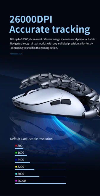 10 Stock Wireless Gaming Mouse Custom Pixart