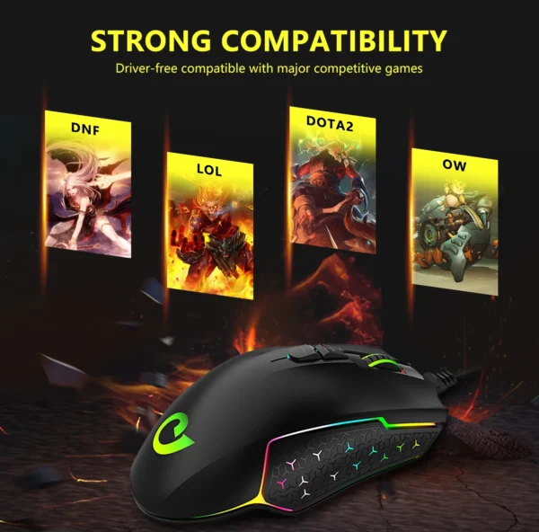 11 DPI Wired Gaming Mouse