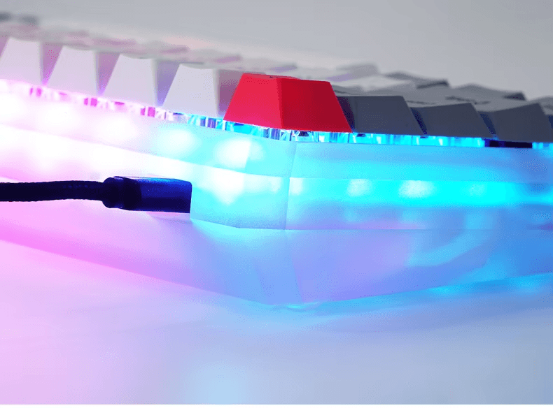 11 hot sales rgb led keyboard