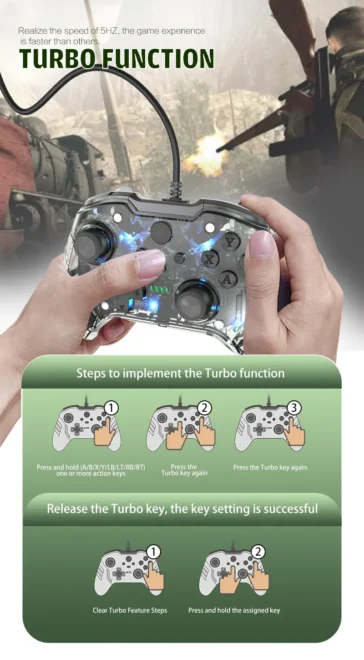 12 Wireless for Pc Joystick USB Wired Game Control