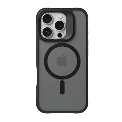New Design Airbag Armor Translucent Magnetic Shockproof Phone Case for iPhone 16 Pro Max