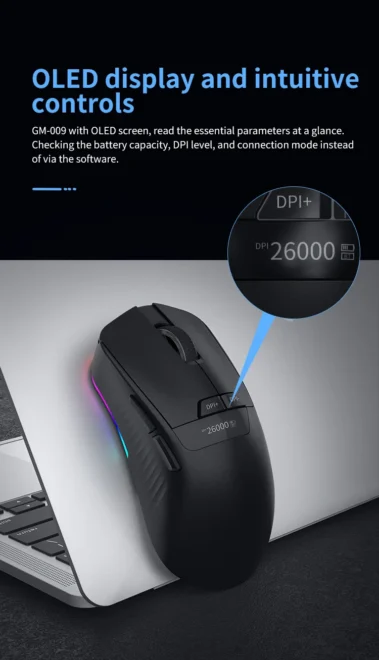 2 Wireless lightweight Mouse