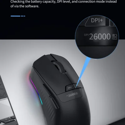 2 Wireless lightweight Mouse