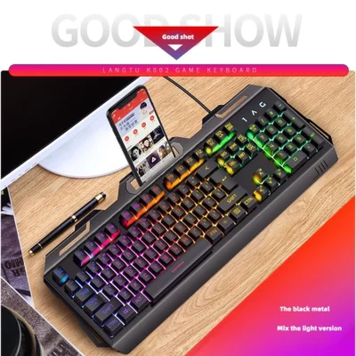 2 key wired keyboard colorful