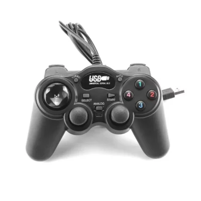 2024 New Handle Controller Game Joystick For WinXPWIN7WIN8WIN10 PS2 Style USB Gampad For PC
