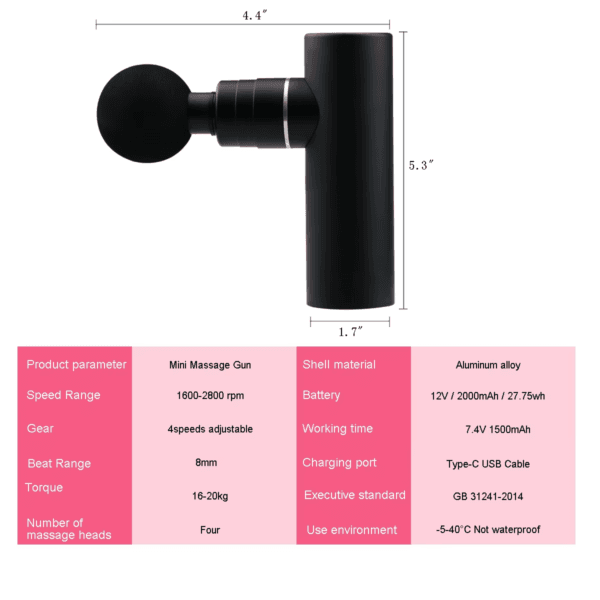 3 New Design Brushless Massager