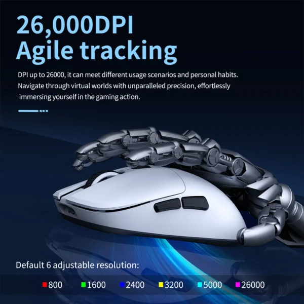 3 Stock Wireless Gaming Mouse Custom Pixart