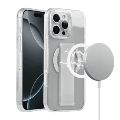 3 Transparent Magnetic Shockproof Phone Case