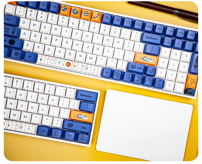 3 skyloong solar system theme keycaps