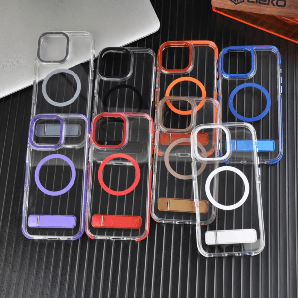 4 Metallic Stand for iPhone 16 Pro Max