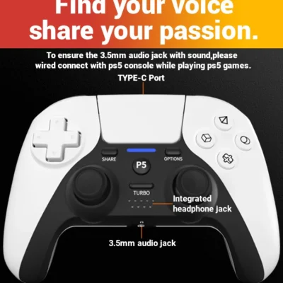 4 PS5 Wireless Game Controller