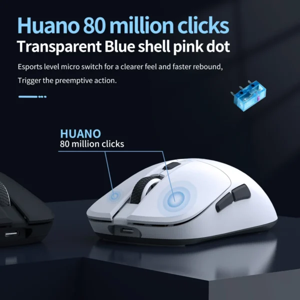 4 Stock Wireless Gaming Mouse Custom Pixart