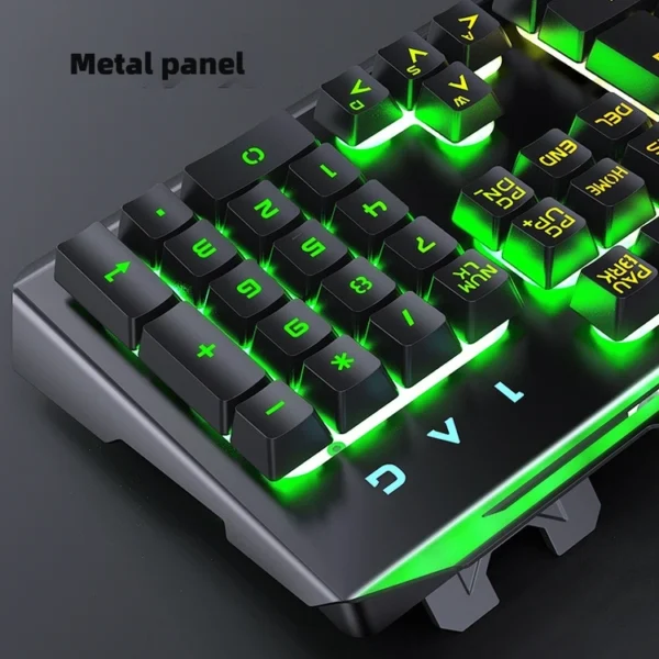 4 key wired keyboard colorful