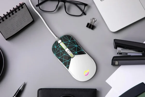 5 6D Glowing RGB Wired Gaming Mouse