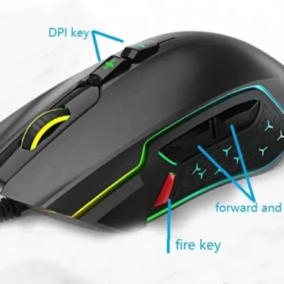 5 DPI Wired Gaming Mouse