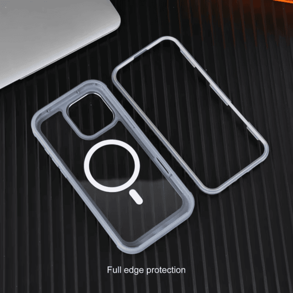 5 New Design Transparent 2 in 1 Anti