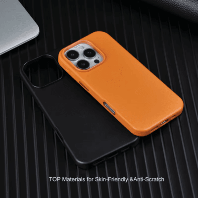 6 Magnetic PU Leather Scratch Cell Phone Case