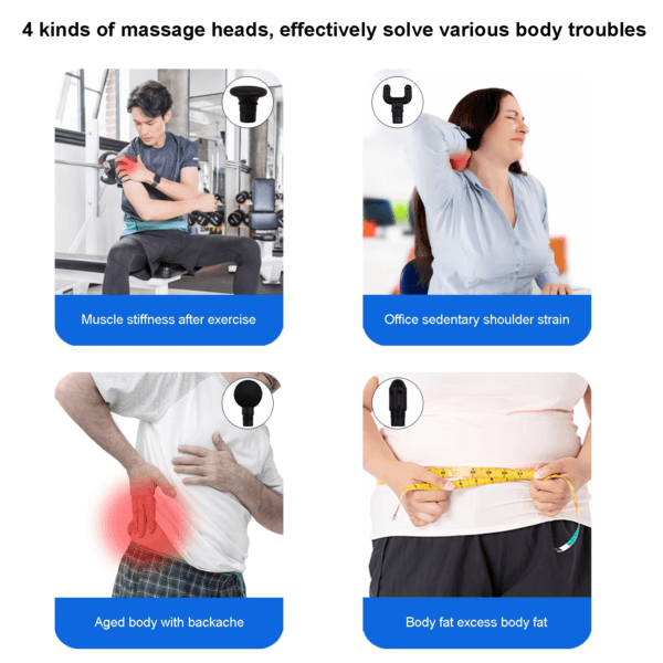 6 New Design Brushless Massager