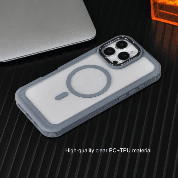 6 New Design Transparent 2 in 1 Anti