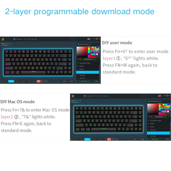 6 New product slim gaming k