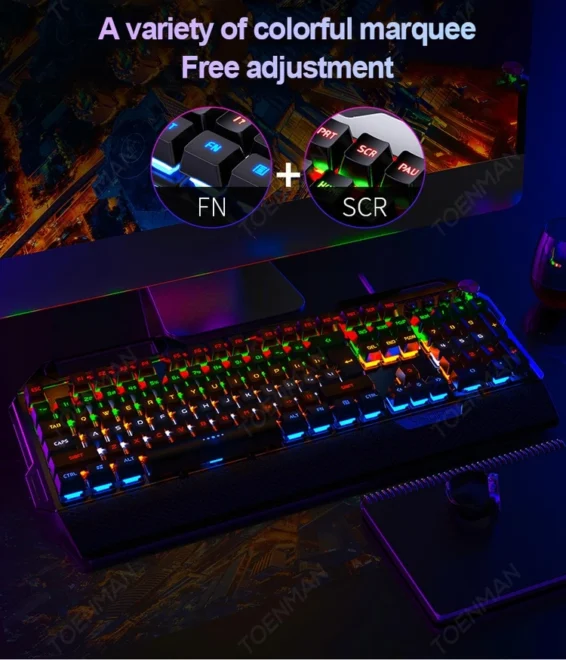 6 Products gaming keyboard
