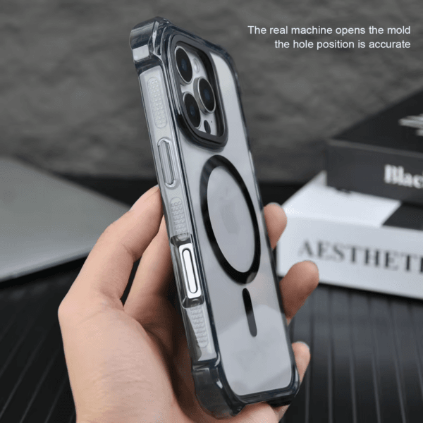 6 Shockproof Clear Magnetic Phone Case
