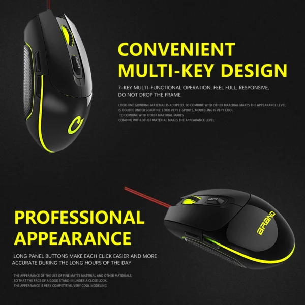 6 Top Selling 6D Standard Mouse