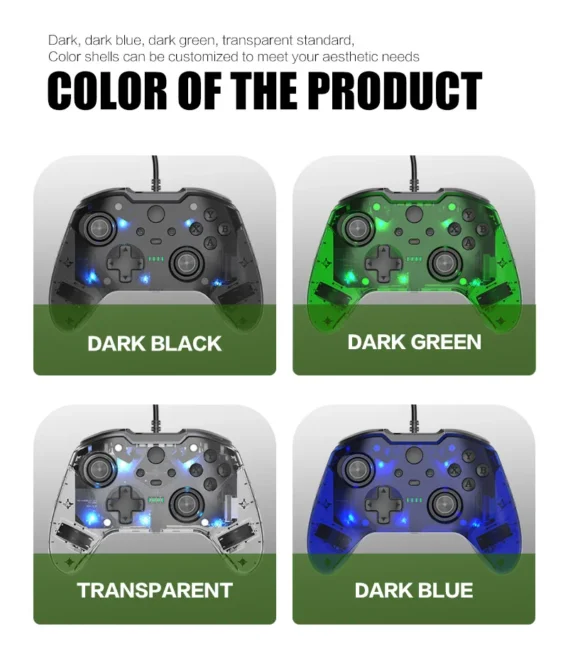 6 Wireless for Pc Joystick USB Wired Game Controll