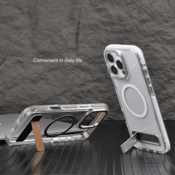 7 Metallic Stand for iPhone 16 Pro Max