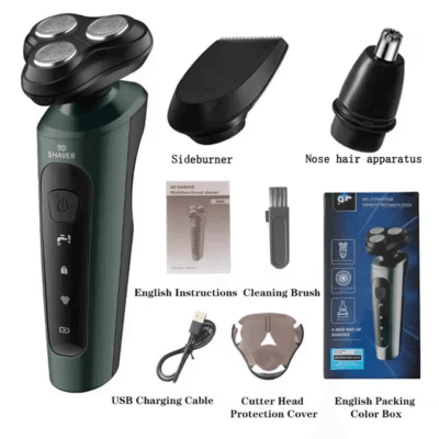 7 New 3D Electric Shaver USB